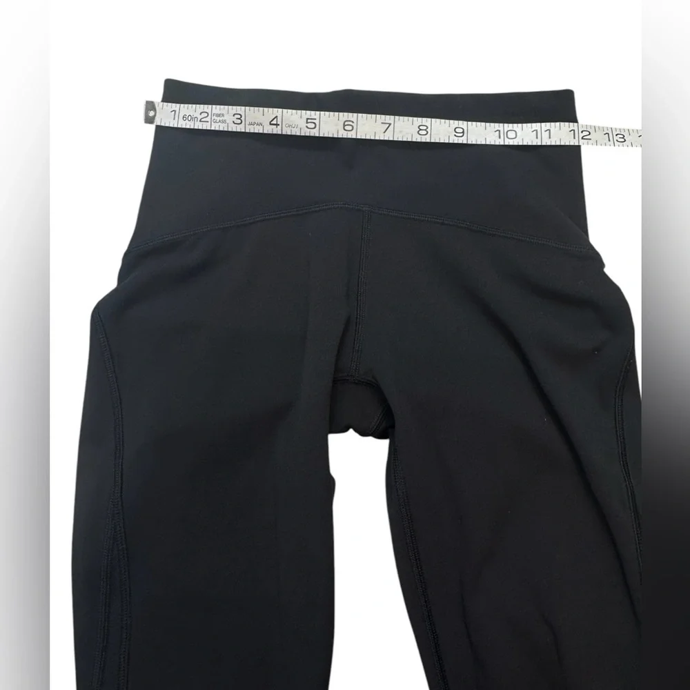 Lululemon Black High-Waisted Leggings Size 4